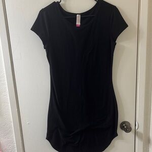 No Boundaries Classic Black Short Sleeve dress